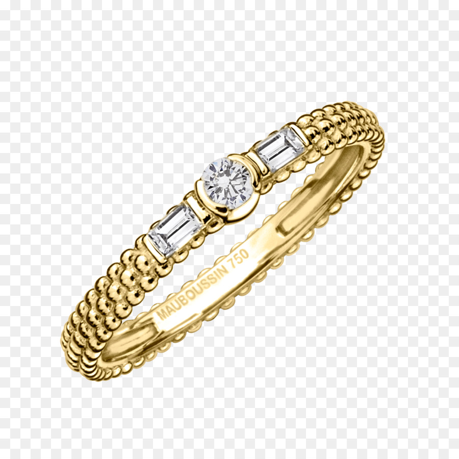 Hochzeit Mauboussin ring Diamant Gold - Ehering