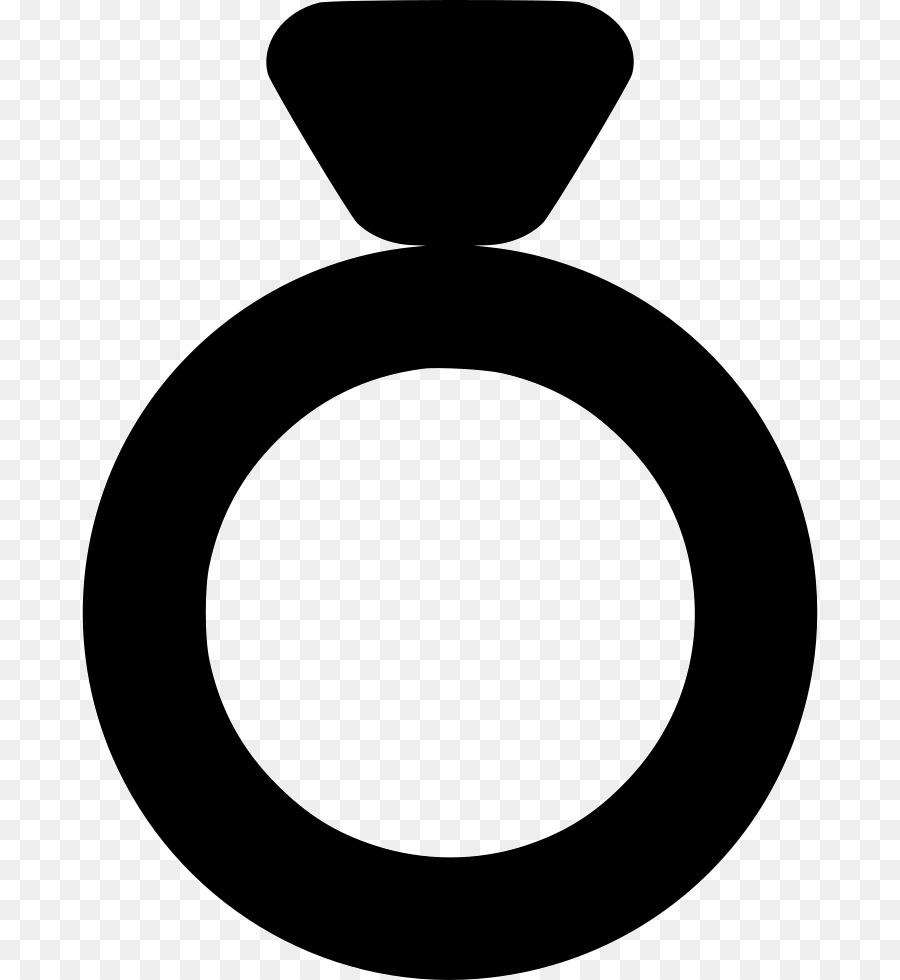 Anello di fidanzamento Silhouette anello di Matrimonio Clip art - silhouette