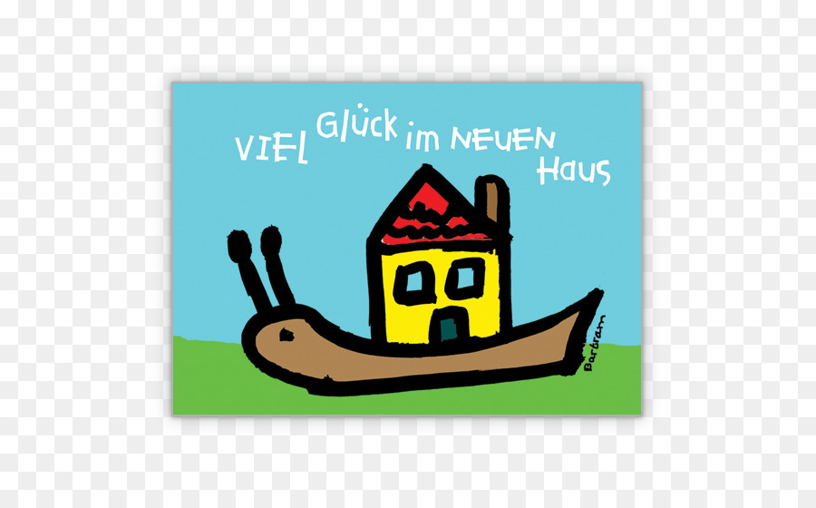 Gruß & Hinweis Karten, Haus Der Freundschaft Cartoon - gratulation