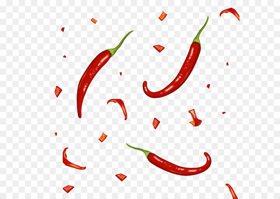 Bird ' s eye chili Tabasco pepper, Cayenne pepper, Chili pepper Clip-art - Form