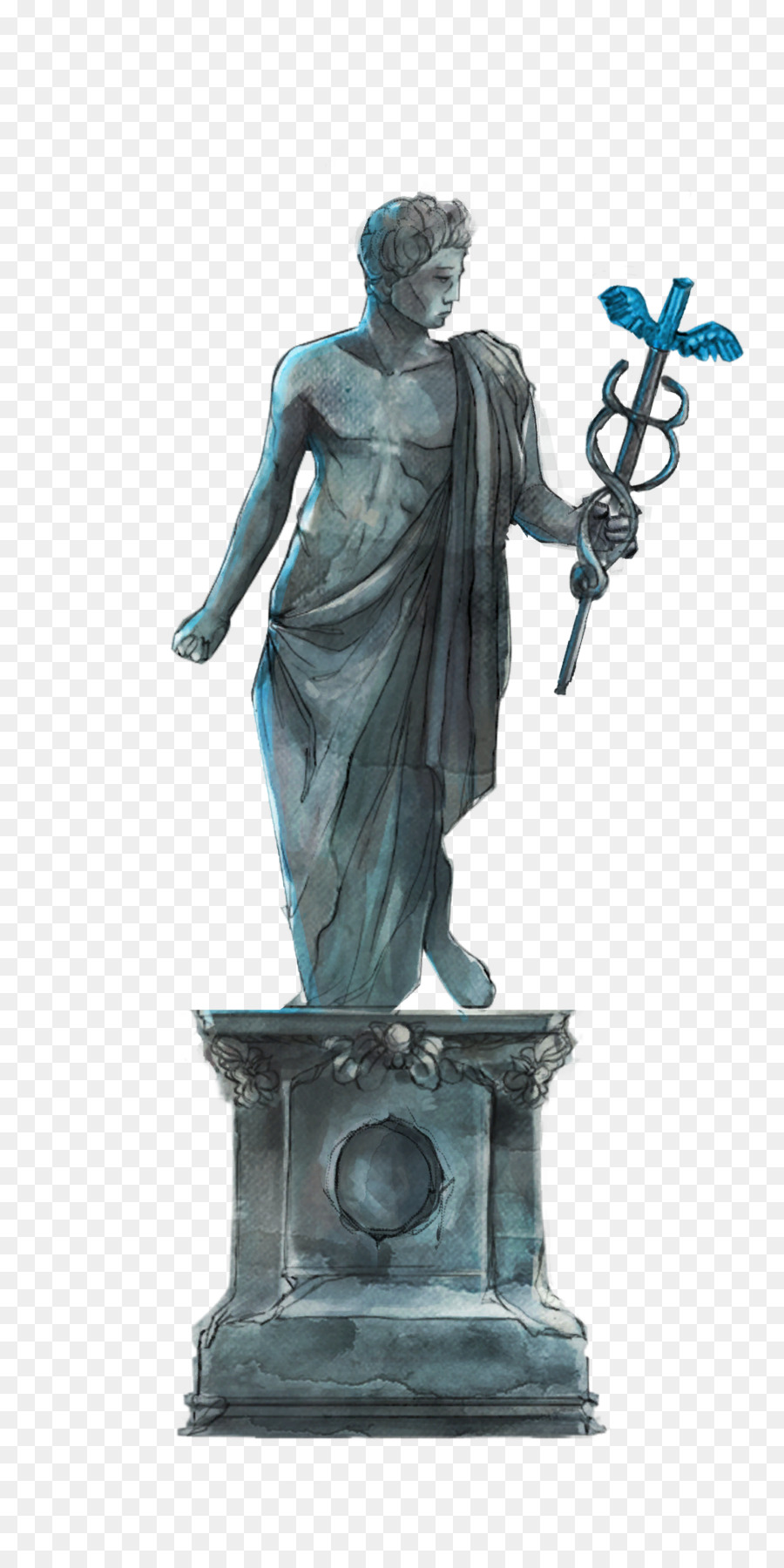 Statua scultura Classica in Bronzo scultura - altri