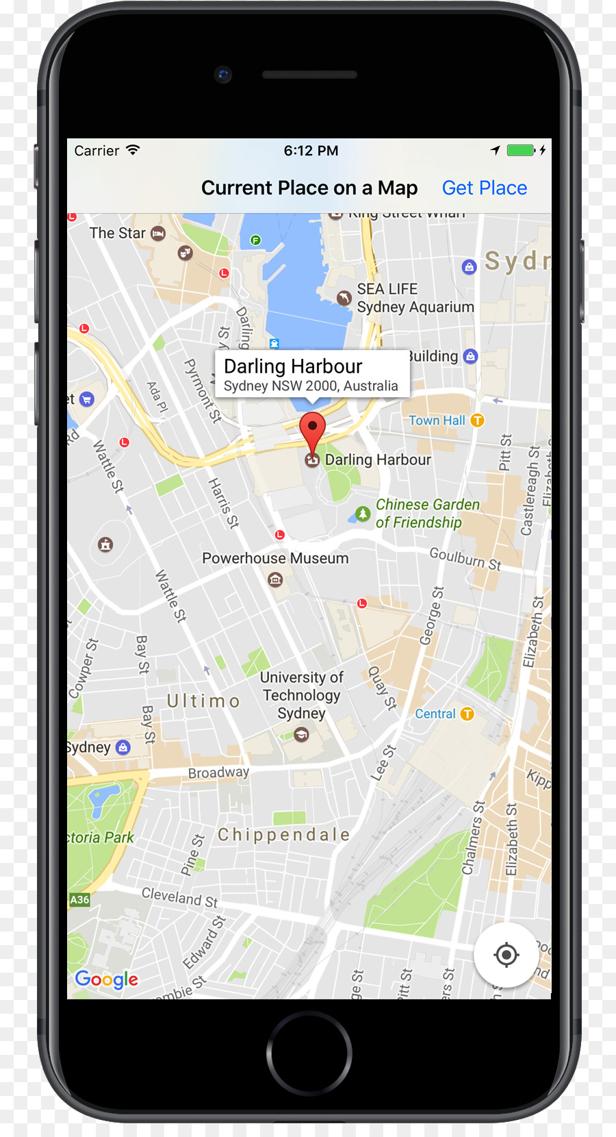 Google-Maps Google-Entwickler - Anzeigen