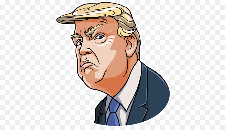 Donald Trump Stati Uniti Adesivo Telegramma Clip art - Donald Trump