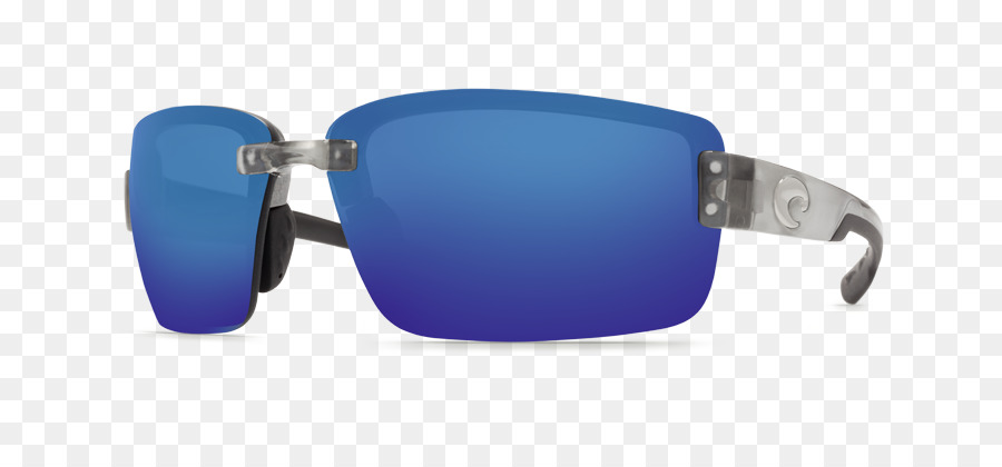 Costa Del Mar Sonnenbrille Blau Silber - Sonnenbrille