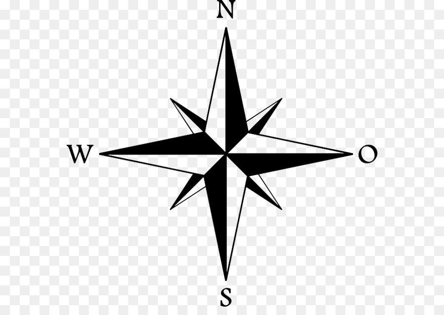 Nord-Kardinal-Richtung Kompass waren: Arah Clip-art - Nord Electro