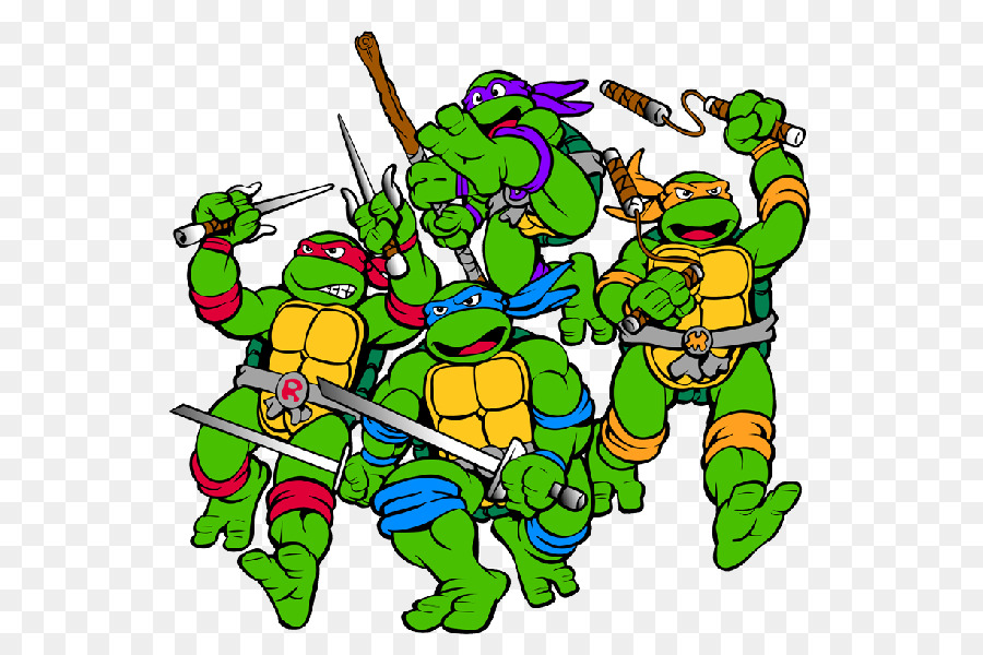 Donatello Raphael Leonardo Teenage Mutant Ninja Turtles: Turtles in Time - Michelangelo