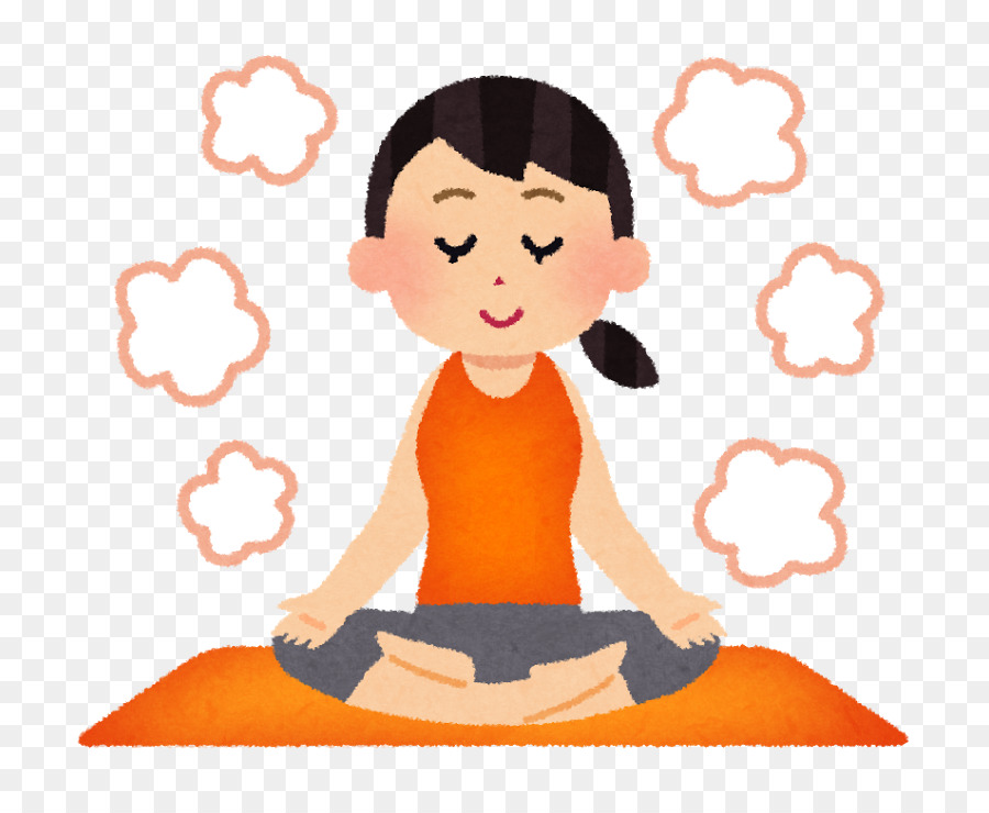Meditation - Yoga Cartoon - CleanPNG / KissPNG