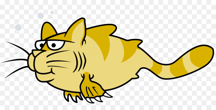 Cartoon Disegno Fumetti, film d'animazione - pesce gatto