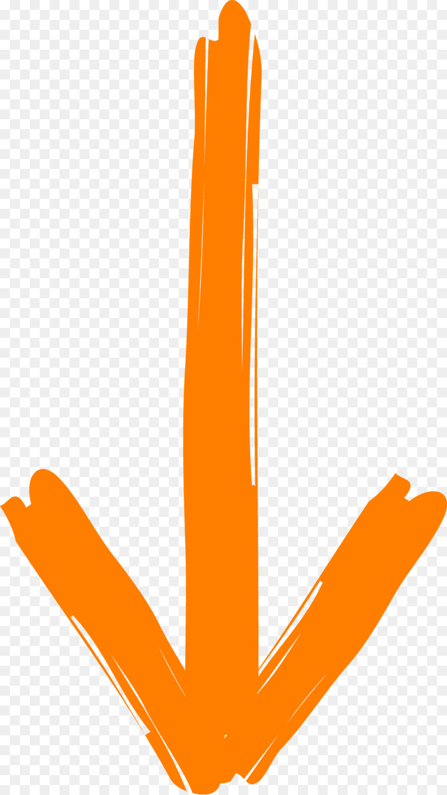 Freccia Folgepfeil Arancione Clip art - freccia