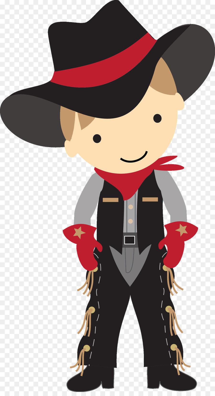 Cowboy frontiera Americana Clip art - cowboy bambino