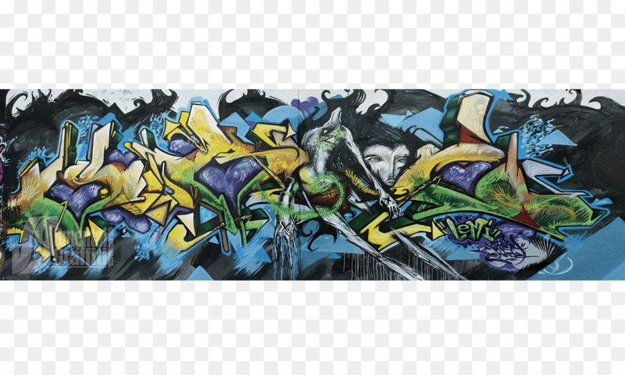 Graffiti Wandbild - Graffiti