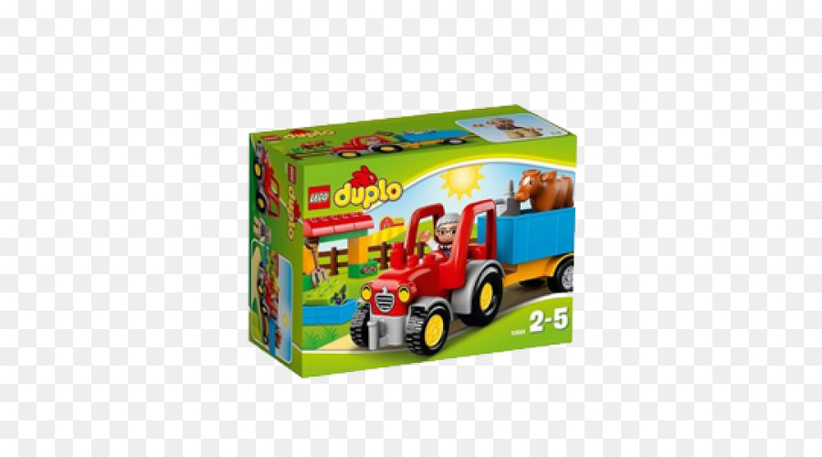 Amazon.com Lego Duplo Spielzeug LEGO 10524 DUPLO Bauernhof-Traktor Zug - Spielzeug