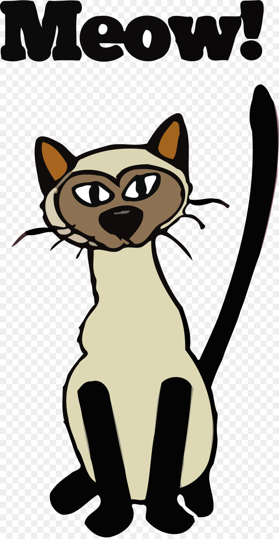 Die schnurrhaare der Katze Meow Tiger Clip-art - Katze
