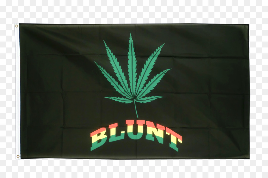 Medizinisches cannabis Flagge von Jamaica Blunt - Unkraut stumpf