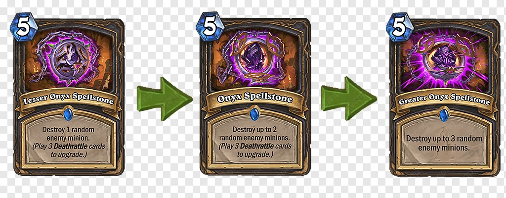 Mithril Spellstone Knights of the Frozen Throne Gioco Smeraldo Spellstone - una pietra di onice