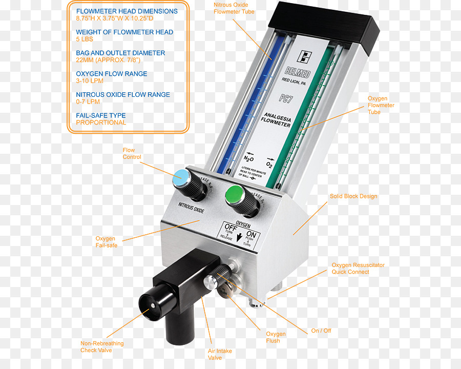Lachgas-Flow-Messung Scavenger-system der Medizinischen Gasversorgung Dental-Instrumente - andere