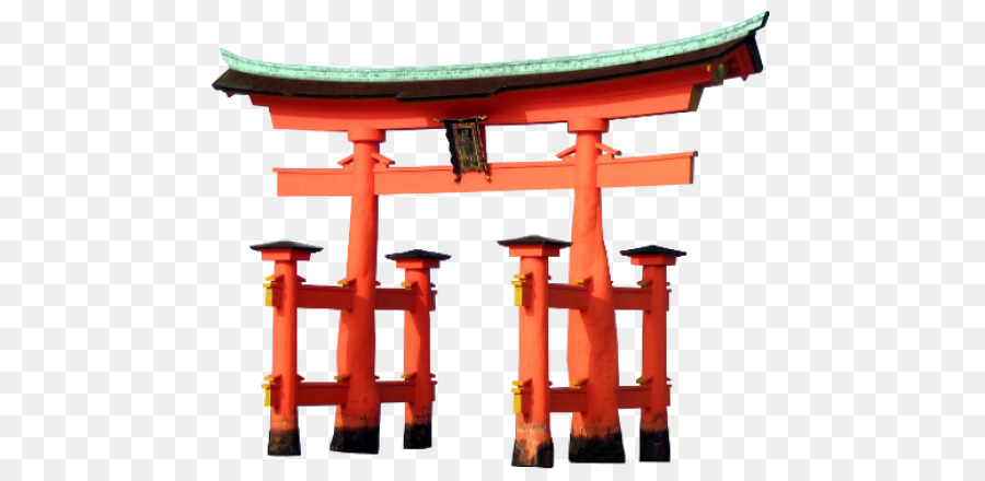 Itsukushima Đền Ni Ba taisha Cổng của ngôi Đền Itsukushima - những người khác