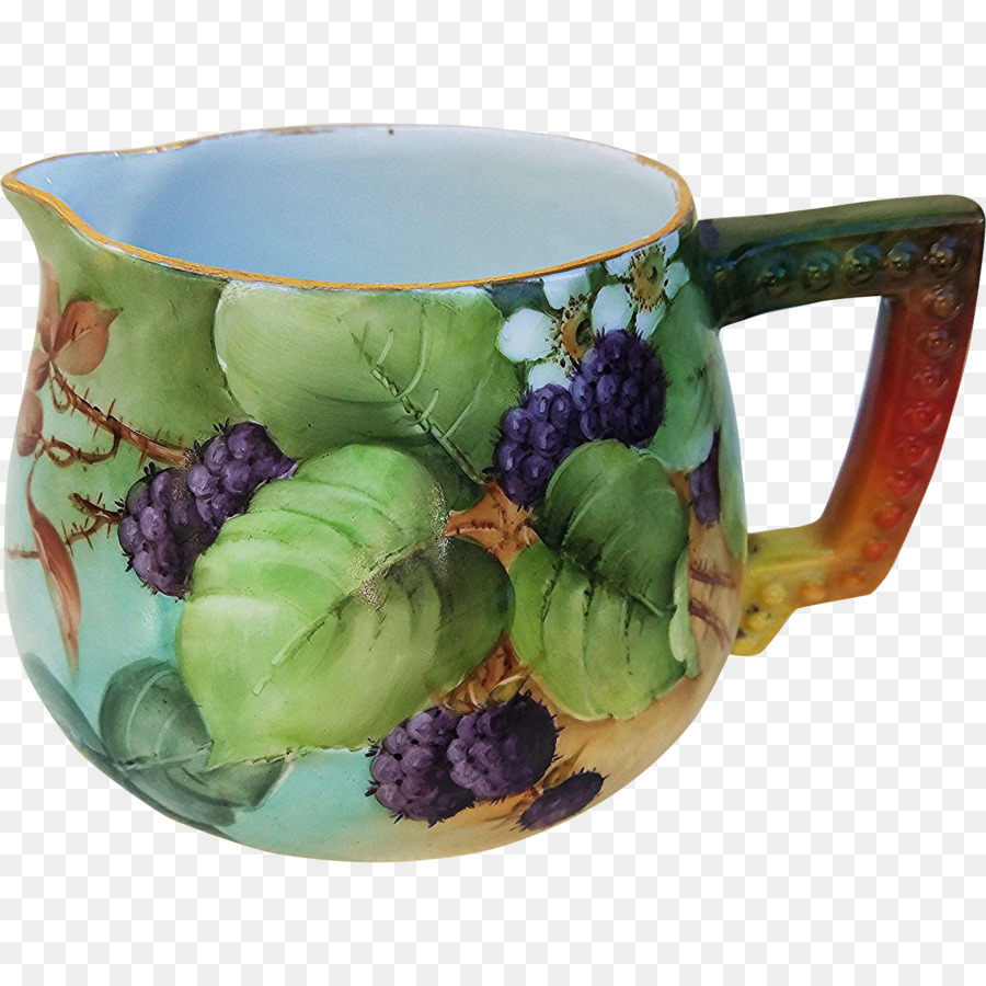Kaffee Tasse aus Keramik Untertasse Becher - Becher