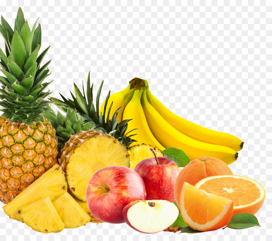 Ananas-Saft-Food-Vegetarische Küche-Gemüse - Mehrere Obst