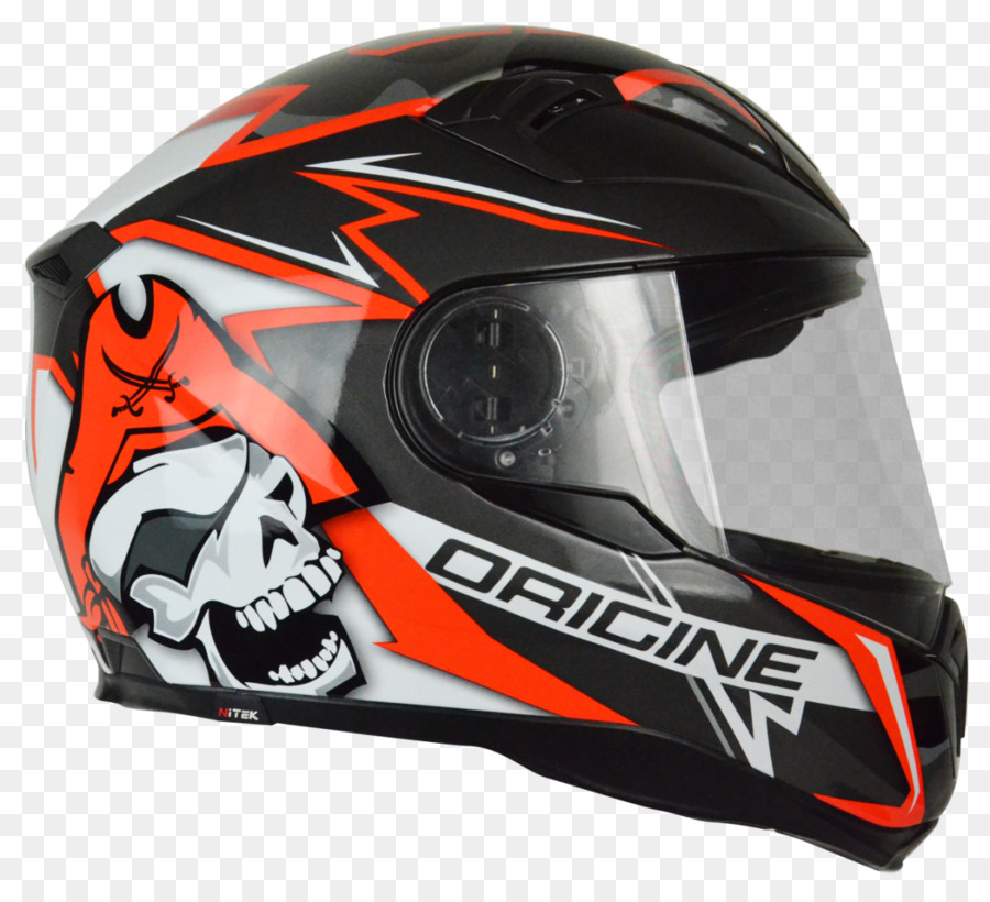 Casco Caschi Moto Lacrosse casco in fibra di Vetro - Caschi Da Bicicletta