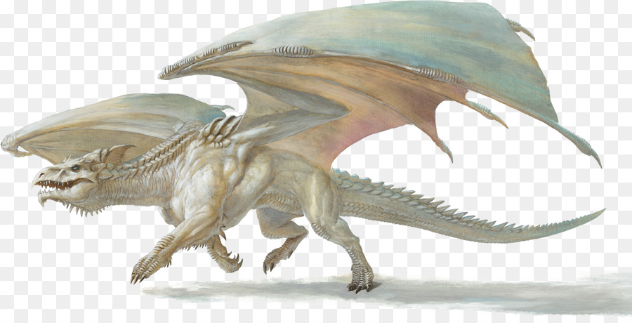 Dungeons & Dragons Hoard of the Dragon Queen White dragon Chromatische Drachen - Drachen