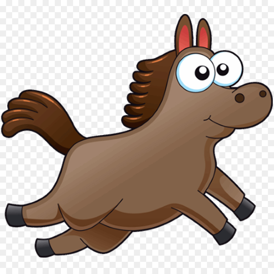 Cavallo Cane Sticker adesivo Albero delle stelle - cavallo