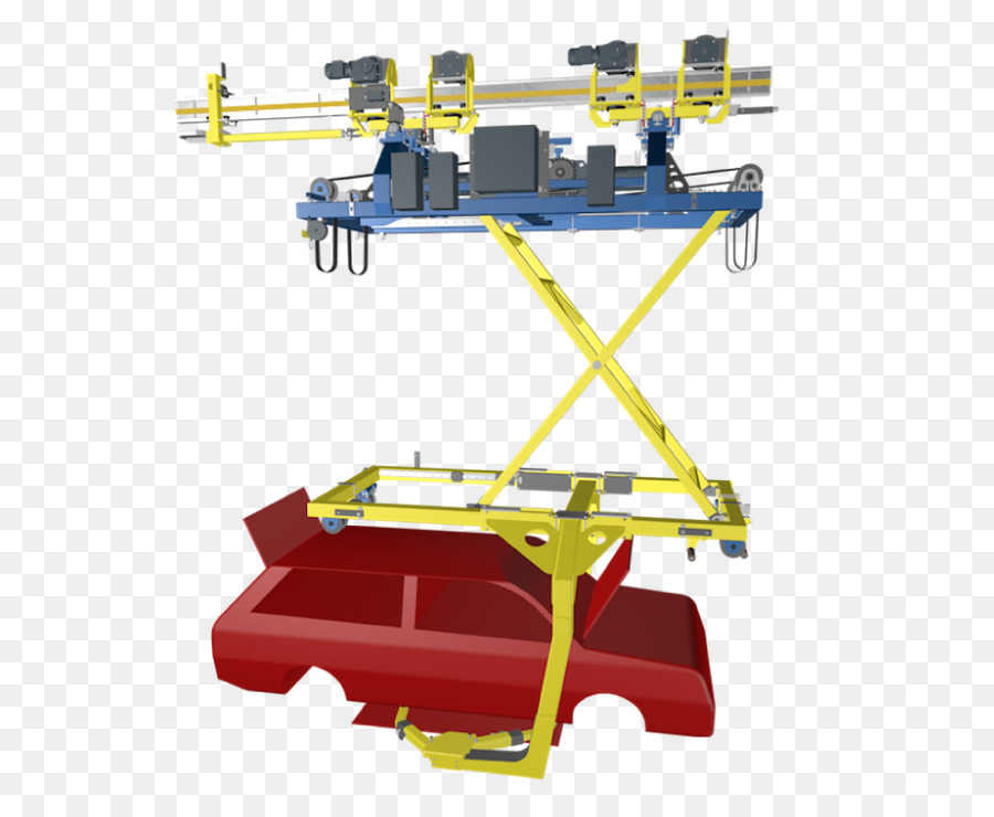 Monorotaia trasportatore sospeso elettrico Automotive industry Conveyor system Machine - auto