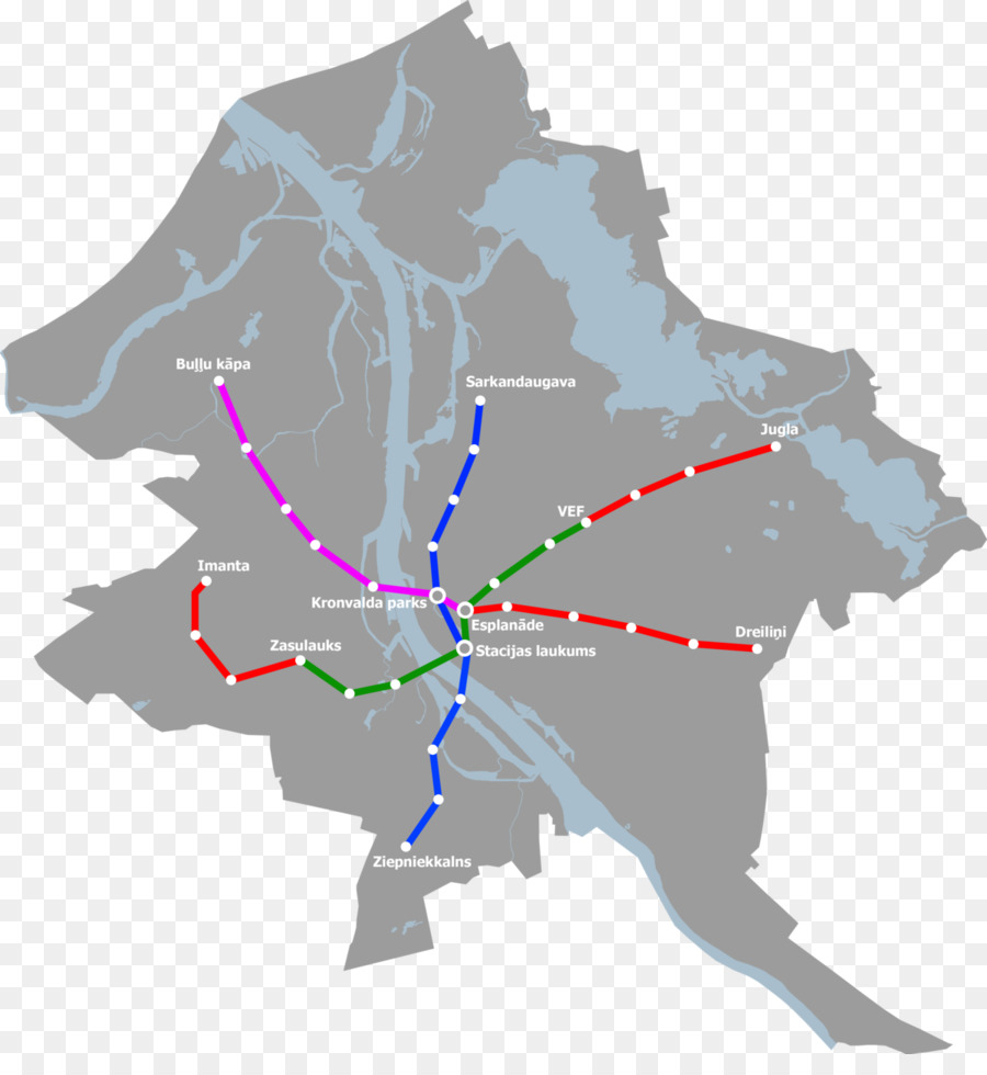 Riga della Metropolitana di transito Rapido di Vilnius in Metropolitana - sbirciare