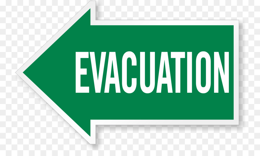 Huron   Superior Katholischen District School Board, Unterzeichnen Einen Ausweg Pfeil - Evakuierung