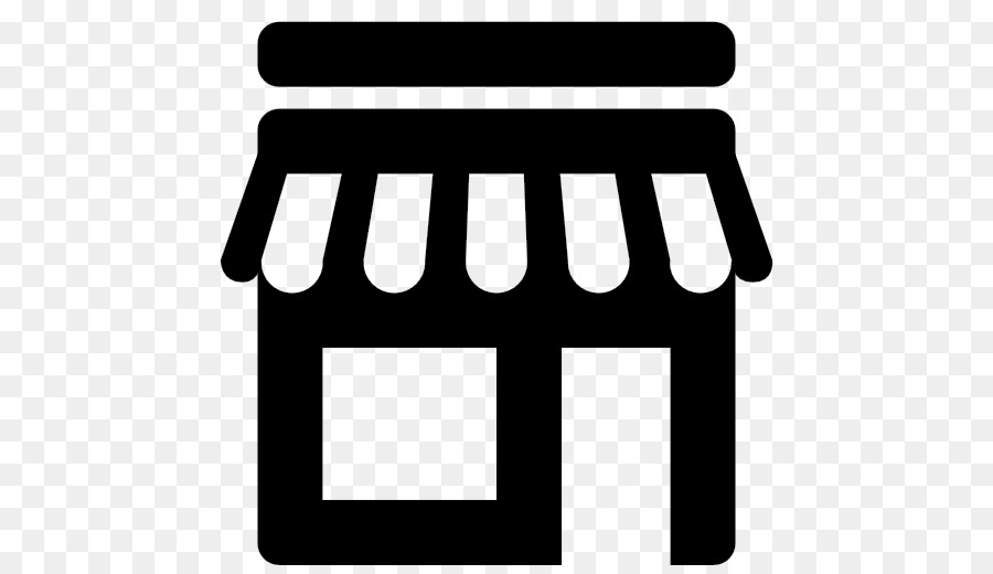 Icone del Computer Shopping Icona di design di vendita al Dettaglio in bianco e Nero - negozio pop up