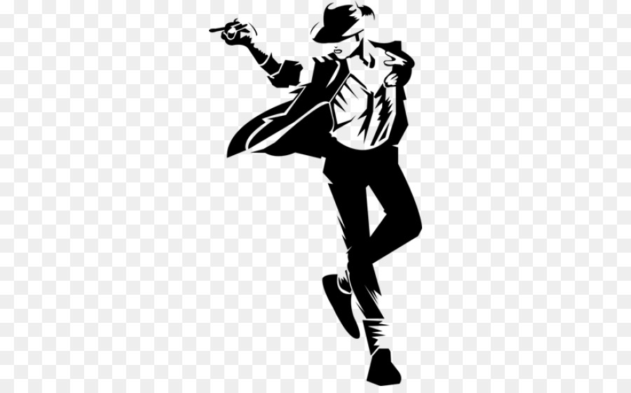 Moonwalk Dancer Silhouette - Michael Jackson Dance Logo, HD Png Download -  kindpng