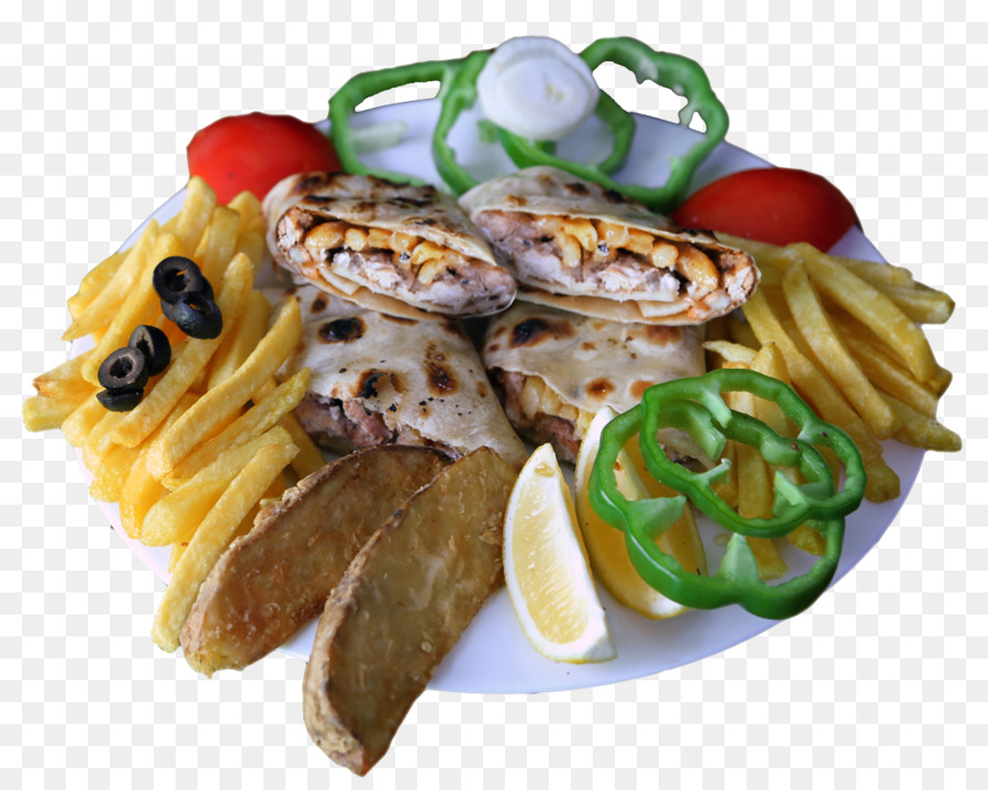 Reichhaltiges Frühstück, Beilage, Griechische Küche, mediterrane Küche - Frühstück