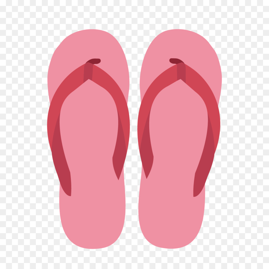 Flip flops Mund Pink M Schuh - Design