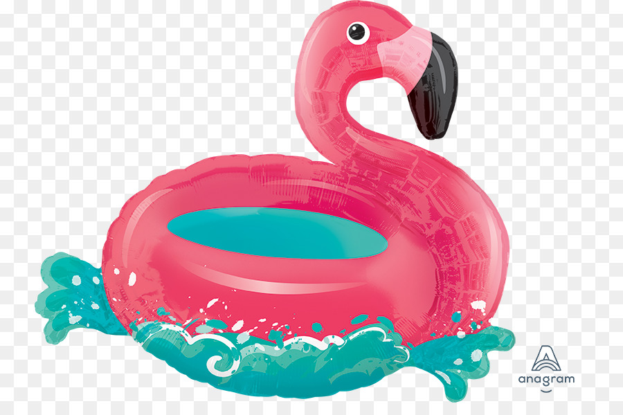 Mylar Ballon Gas, Ballon BoPET Balloon Saloon - Flamingo Float