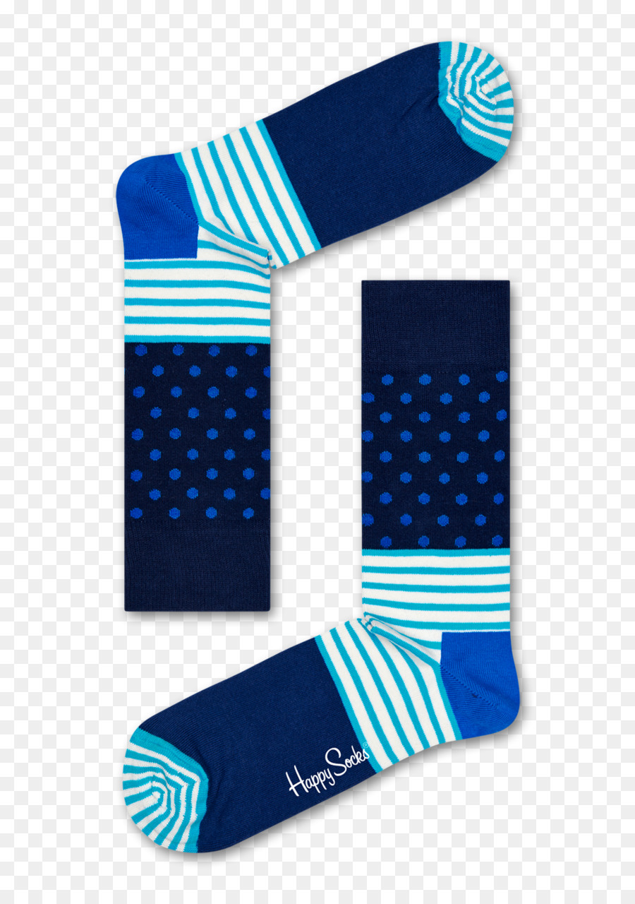 Happy Socks T-shirt Blu Abbigliamento - Maglietta