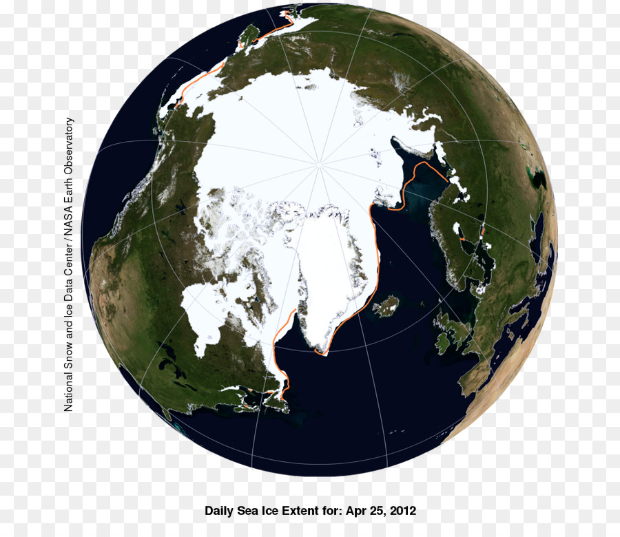 Arktis National Snow and Ice Data Center die Messung von Meereis Arktis Eis pack - Eis