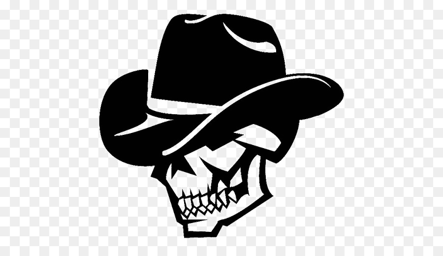Cowboy Hut Skull Flat cap - Hut
