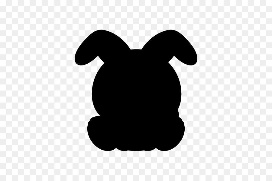 Coniglio Silhouette gioco di Ombre Animale - coniglio