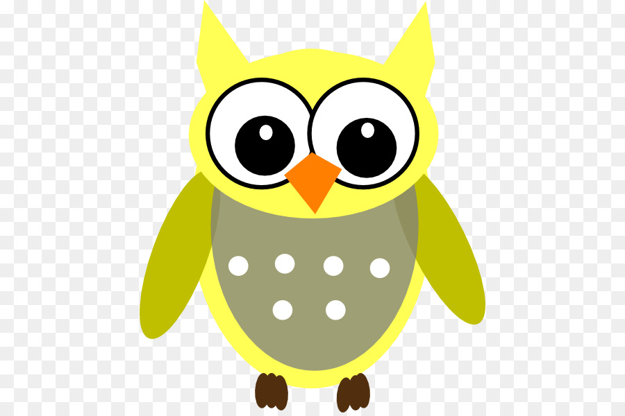 Tawny Owl Clip Art - gelb baby