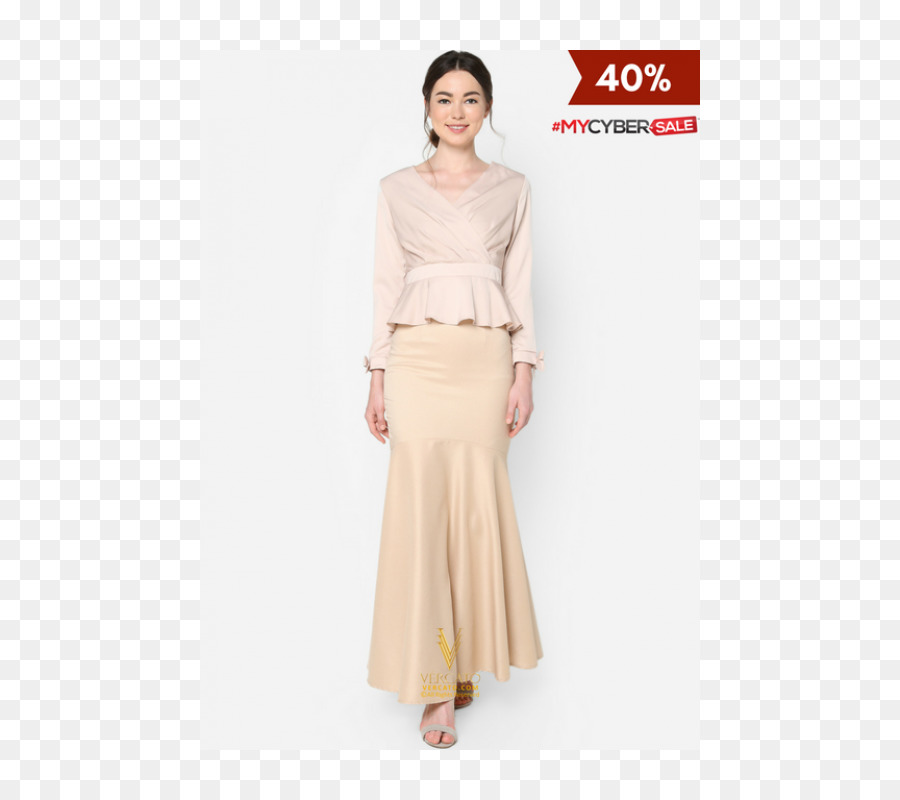Robe Baju Kurung Tops Kebaya Kleid - Kleid
