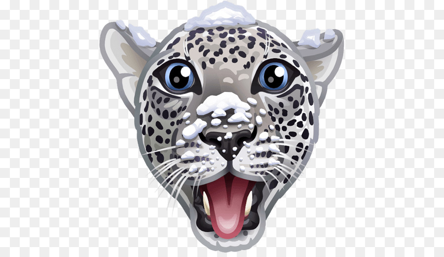 Snow leopard Sticker Tier - Leopard
