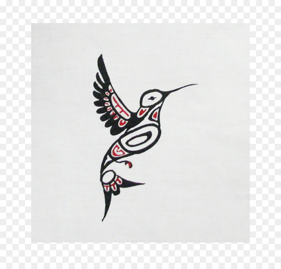 Hummingbird Acquerello pittura Batik Tessile - pittura