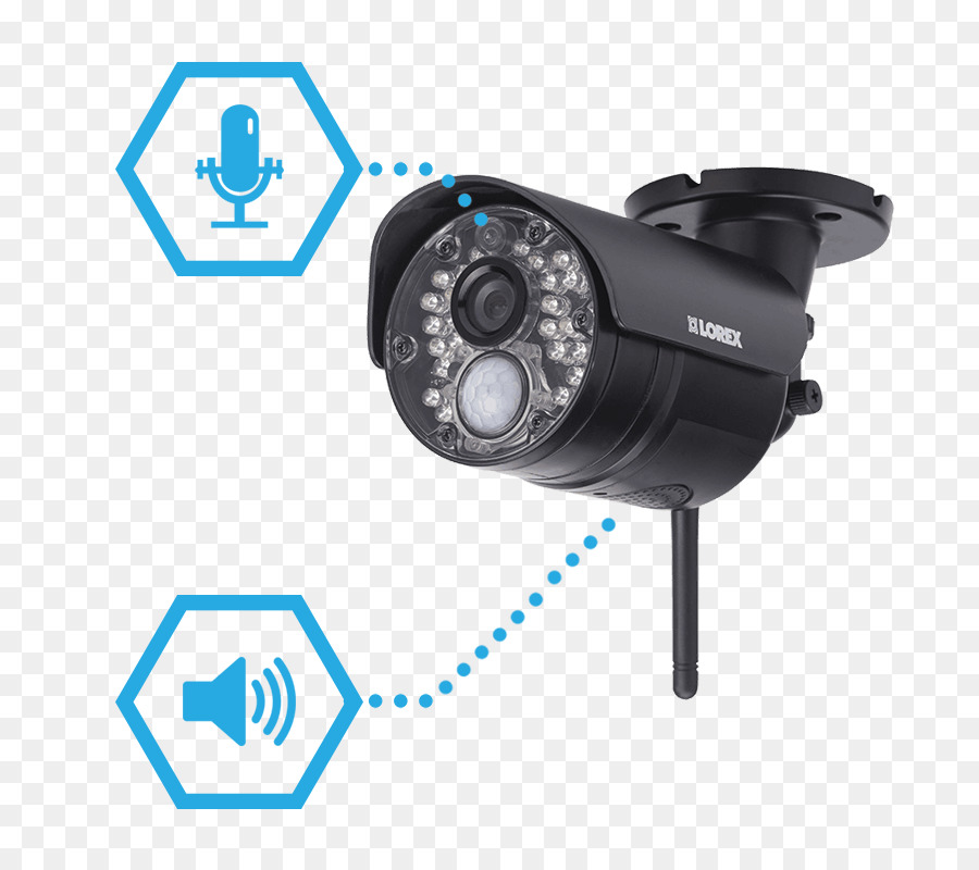 Lorex LW2770 Closed circuit TV Wireless Sicherheit Kamera Überwachung - Nachtsichtgerät