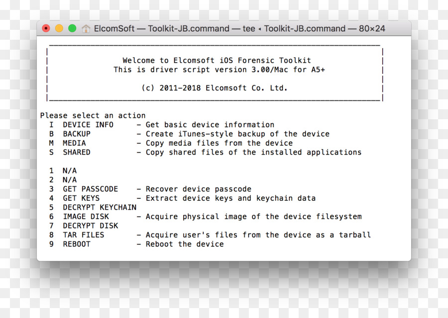 Forensic Toolkit ElcomSoft forensischen Computer Betriebssysteme - Forensisches Toolkit