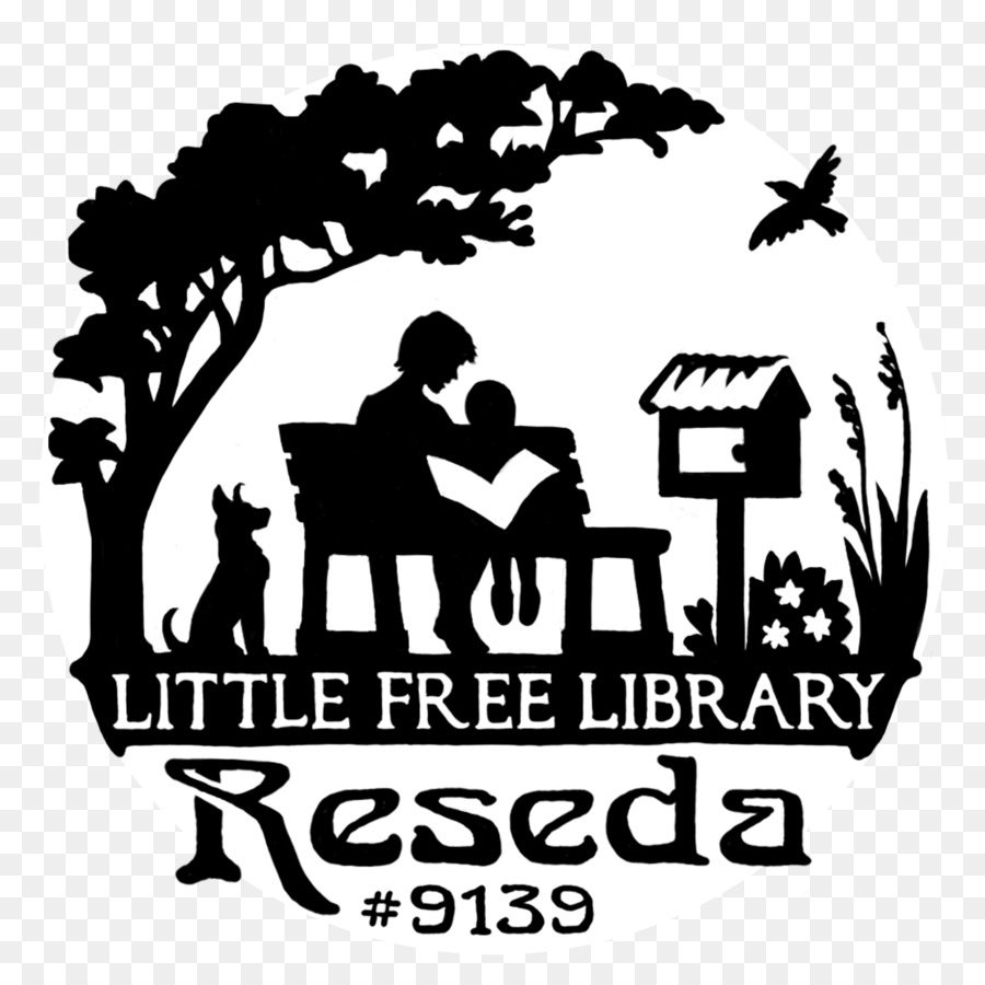 Logo Little Free Library Ehrennadel Schriftart - swing ära