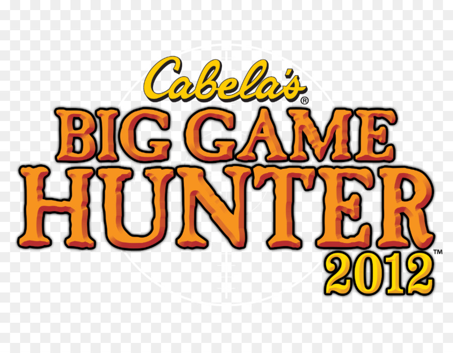 Cabela's Big Game Hunter 2012 Logo Brand Ricreazione Pizza - biggame caccia