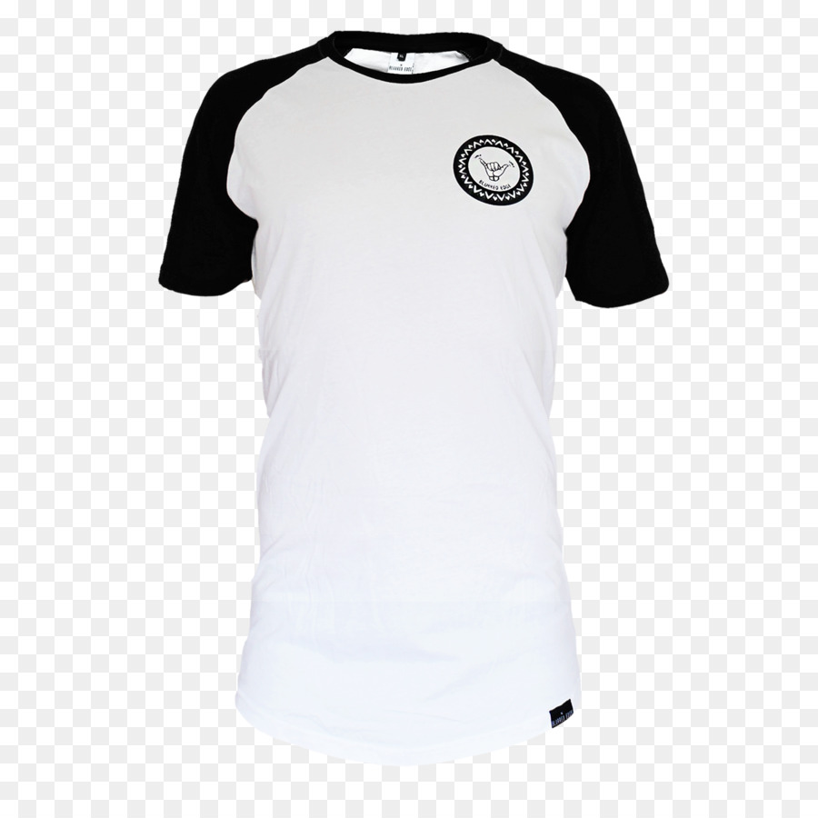 T-shirt Ärmel Weiß Shaka Zeichen - T Shirt