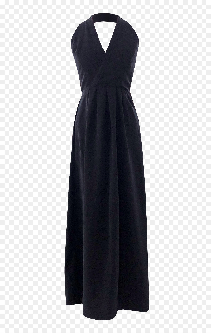 Ít váy đen Tối áo choàng Maxi váy Thời trang - Maxi