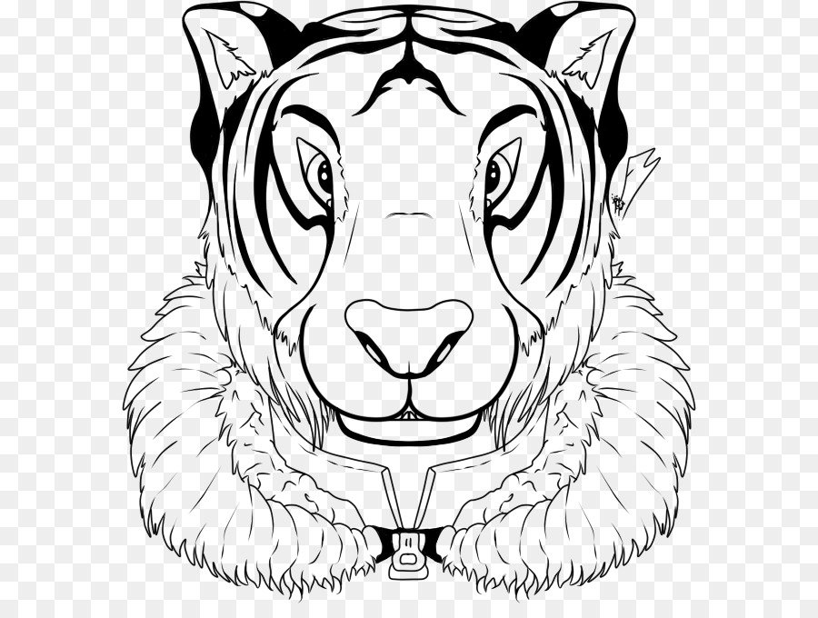 Râu Hổ Sư tử Vẽ Clip nghệ thuật - con hổ