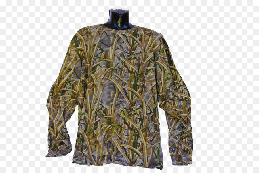 Langarm T shirt Military camouflage Jacke - T Shirt